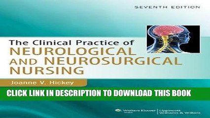 [PDF] Clinical Practice of Neurological   Neurosurgical Nursing Popular Collection