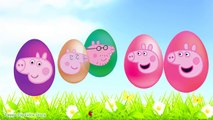 Peppa Pig Family Surprise Egg - Finger Family Collection - Peppa Pig Nursery Rhymes