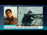 The War In Syria: Russia to allow rebels to leave Aleppo unharmed