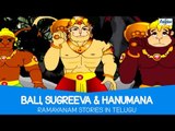Bali, Sugreeva & Hanumana - Ramayanam Stories In Telugu | Telugu Kathalu For Children