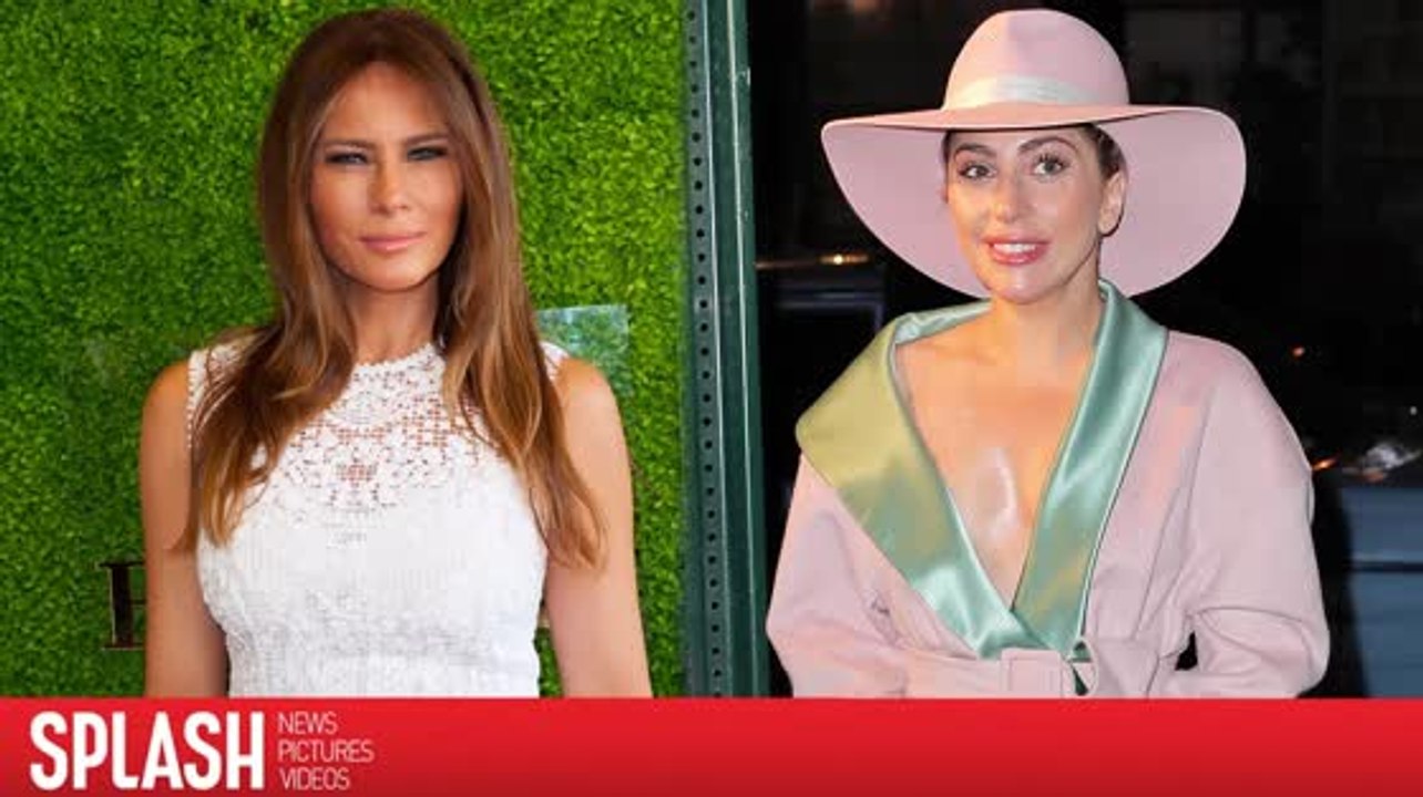 Lady Gaga kritisiert Melania Trump