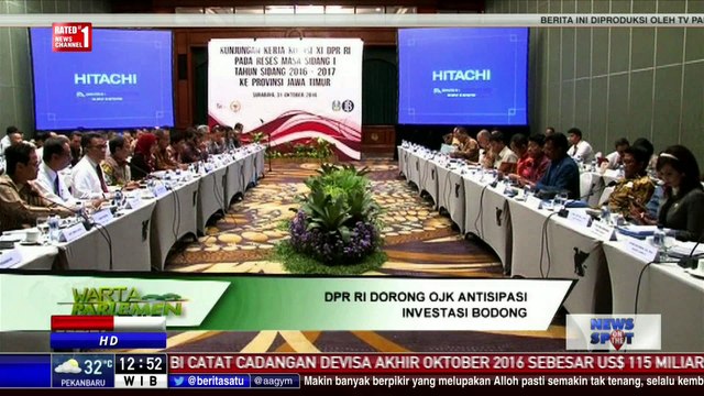 DPR Dorong OJK Antisipasi Investasi Bodong