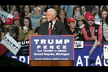 Mike Pence FINAL CAMPAIGN Rally in Grand Rapids, Michigan (11_7_2016) FULL SPEECH -