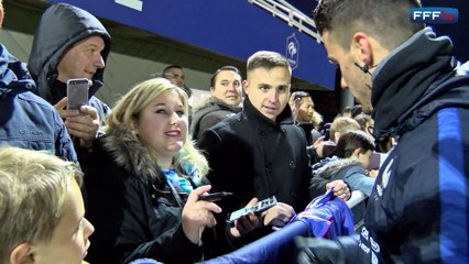 Dédicaces et décrassage à Clairefontaine