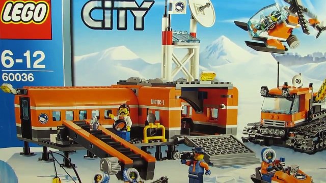 ЛЕГО Сити Арктический Лагерь набор. LEGO city Arctic Camp set.