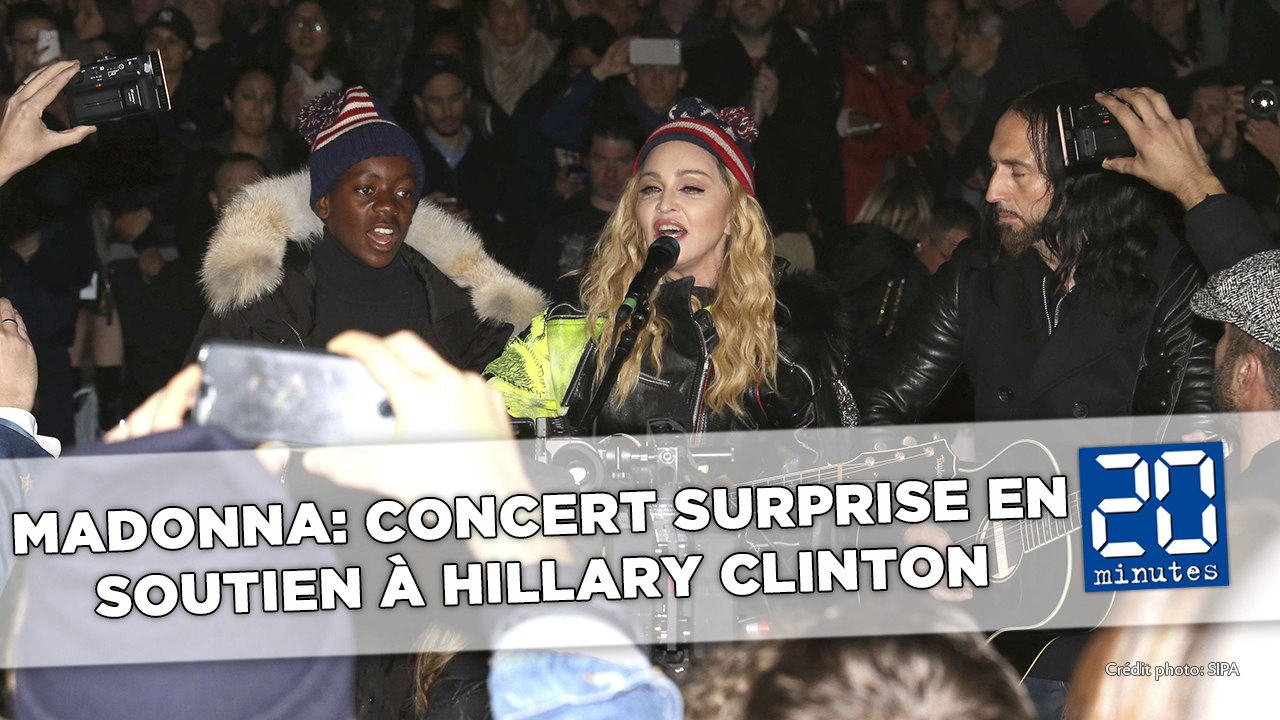 Madonna offre un concert surprise aux New Yorkais