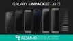 Galaxy Unpacked: resumo do evento de anúncio do S6 Edge+ e Note 5