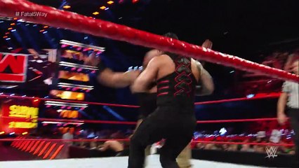 Reigns vs. Rollins vs. Owens vs. Strowman vs. Jericho — Fatal 5-Way Match: Raw, Nov. 7, 2016