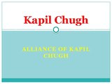Kapil Chugh - Alliance of kapil Chugh