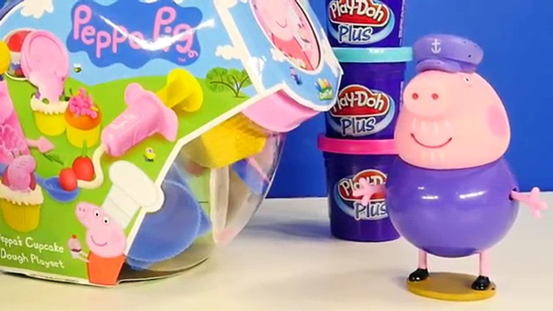 Play Doh Peppa Pig Cupcake Dough Playset Toys Playdough Cake Desert  Juguetes de Plastilina - Dailymotion Video
