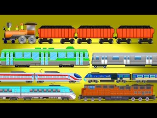 Trains for Kids | Train | Vehicles Series