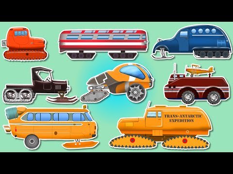 Snow Vehicle | Vehicles series | Vehicles for Kids