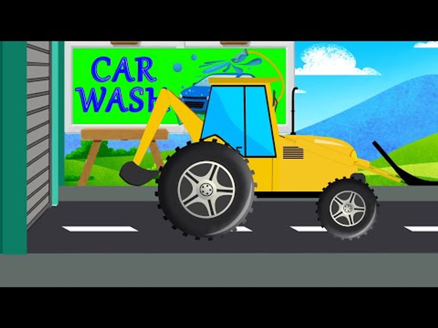 Backhoe Loader | Car Wash | Videos for Kids - video Dailymotion