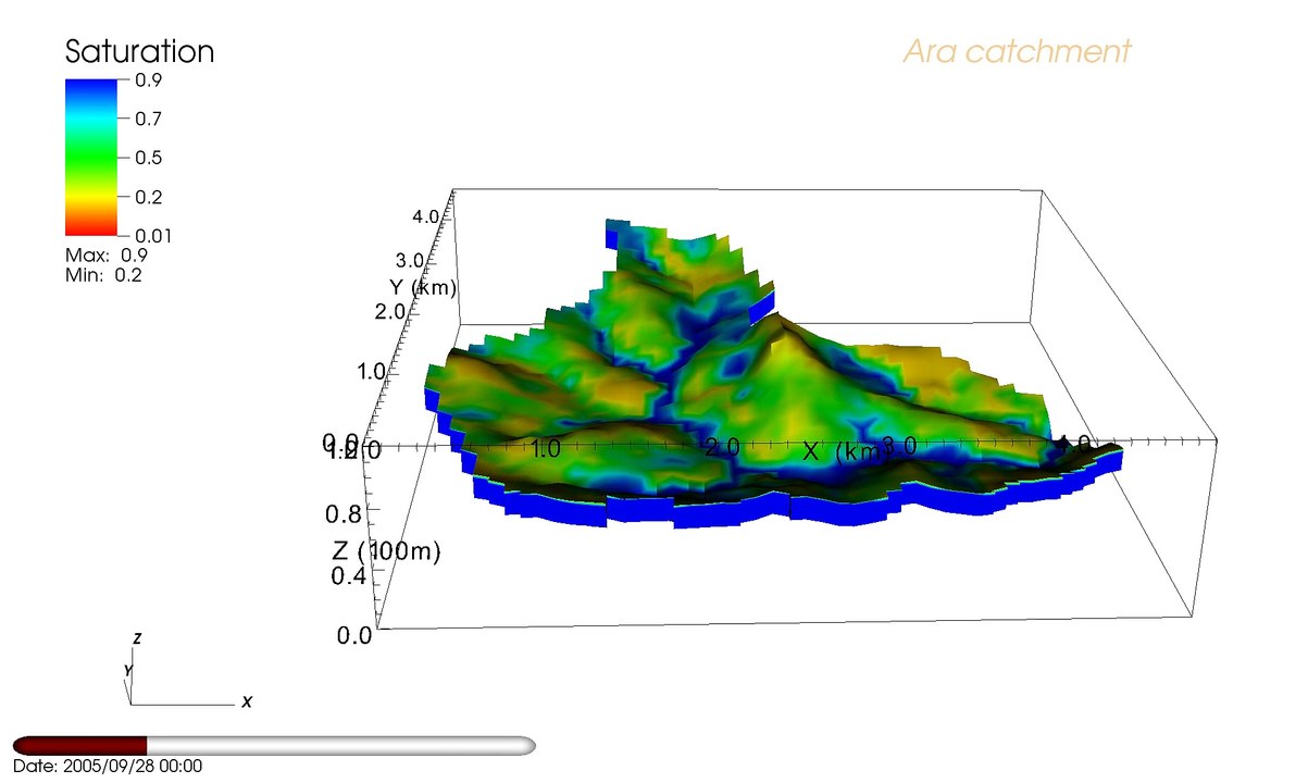 PF-CLM simulation: ara