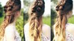 Half Down Braided Hairstyle | Dutch braid and Fishtail Braid