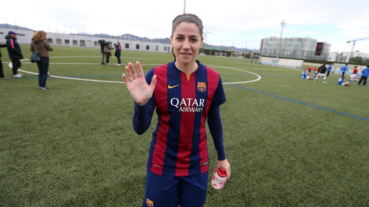 Les millors imatges de Vicky Losada amb el Barça