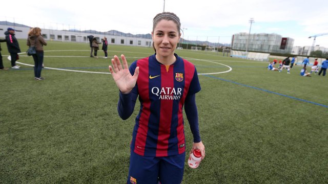 Les millors imatges de Vicky Losada amb el Barça