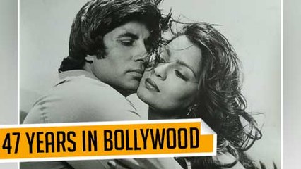 Celebrating 47 YEARS of Amitabh Bachchan