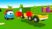 Leo the Truck. Car cartoon and animation for kids. Leo the truck and Loggin truck.-part2