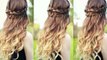 Beautiful Half Down Half Up Braided Hairstyle with curls| Half down hairstyles