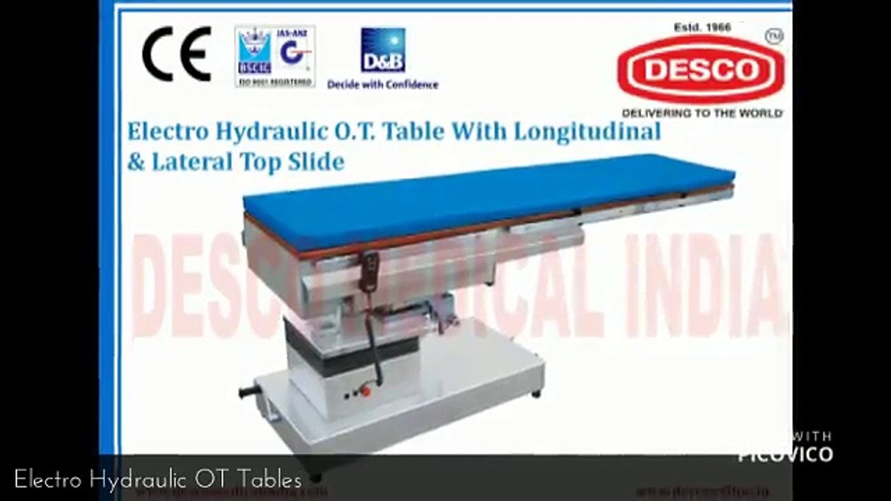 Electro Hydraulic OT Tables