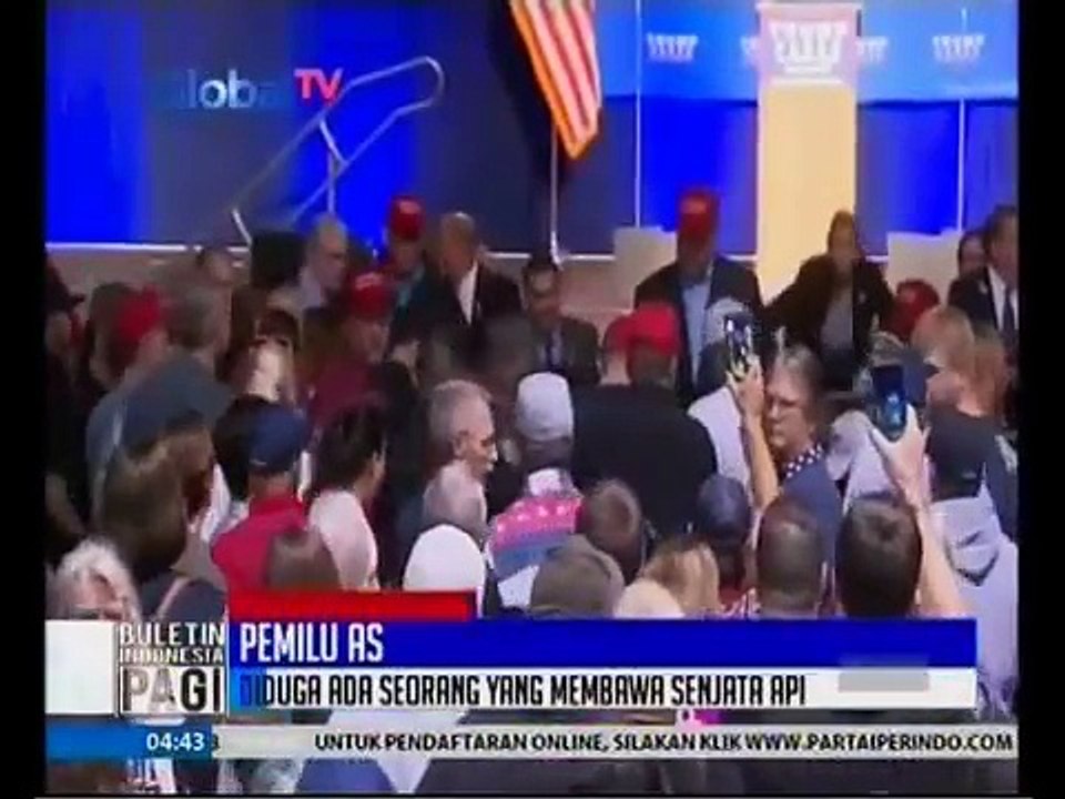 BREAKING NEWS!! Allegedly Will Be Shot, Donald Trump protected by Guards