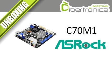 Asrock C70M1 - Unboxing