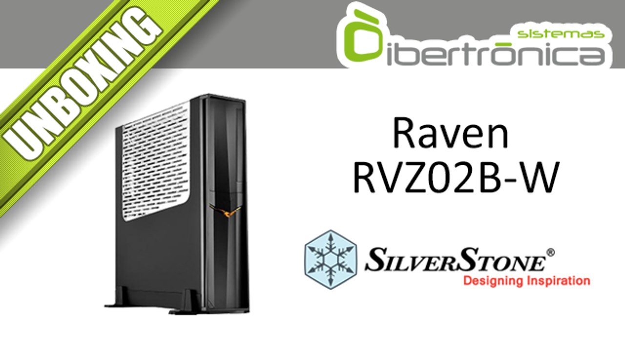 SilverStone Raven RVZ02B-W. Mini ITX - Unboxing