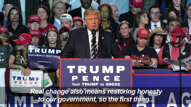 Trump wraps up last rally as America heads to the polls