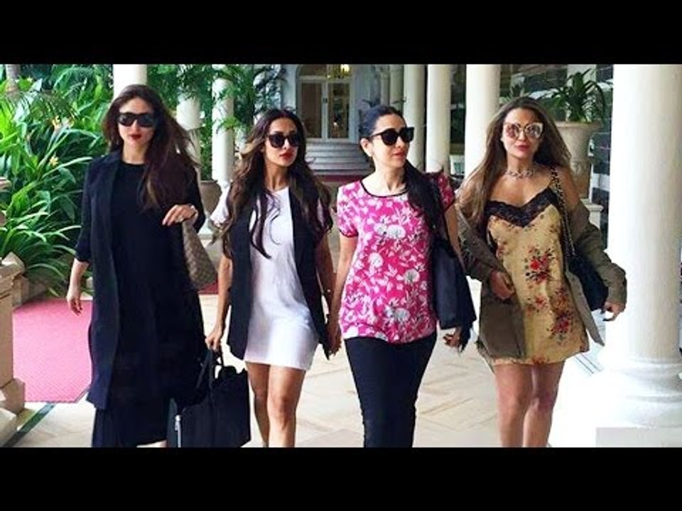 Kareena Walks For Vogue With Sister Karisma, Malaika & Amrita Arora