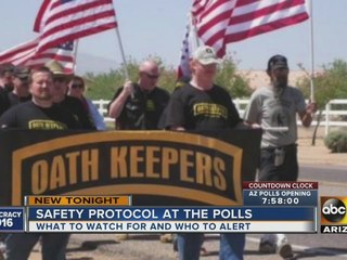 Ramping up security at polling places on Election Day