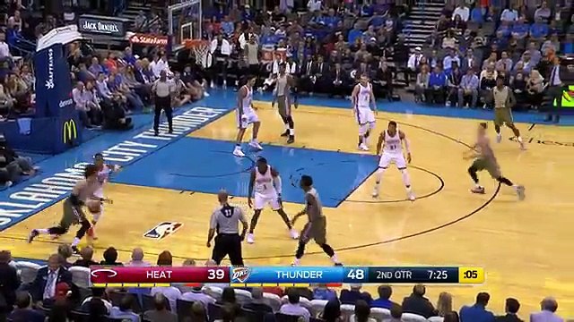 Miami Heat vs Oklahoma City Thunder - Full Highlights - November 7, 2016 - 2016-17 NBA Season
