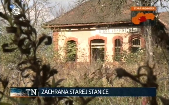 Stará Kremnička: Záchrana starej stanice