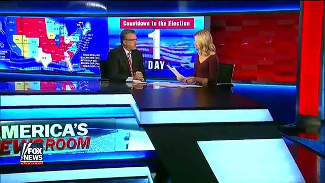 Fox News Poll: Clinton leads Trump 48-44 on election eve