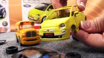 Çizgi Film - Yarış arabası Spedy ve Bus Fiat 500 araba yapıyor