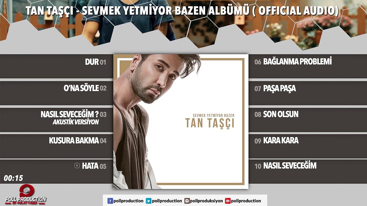 TAN TAŞÇI - SEVMEK YETMİYOR BAZEN ( FULL ALBÜM DİNLE )