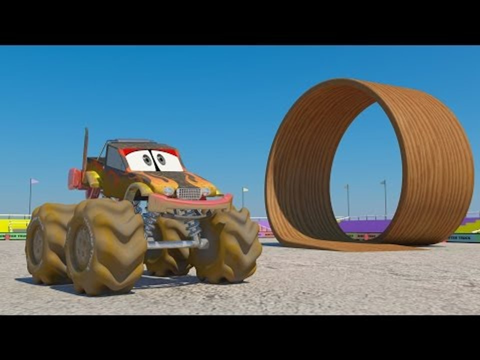 Monster Trucks | Car Wash For Kids | Monster Trucks For Children