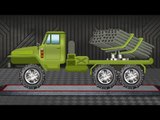 Army Vehicles | Missile Launcher Truck For Kids | Heavy Vehicle and Trucks