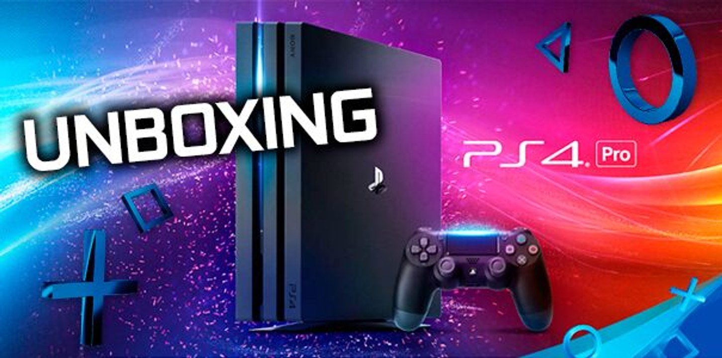 Unboxing de PlayStation 4 PRO