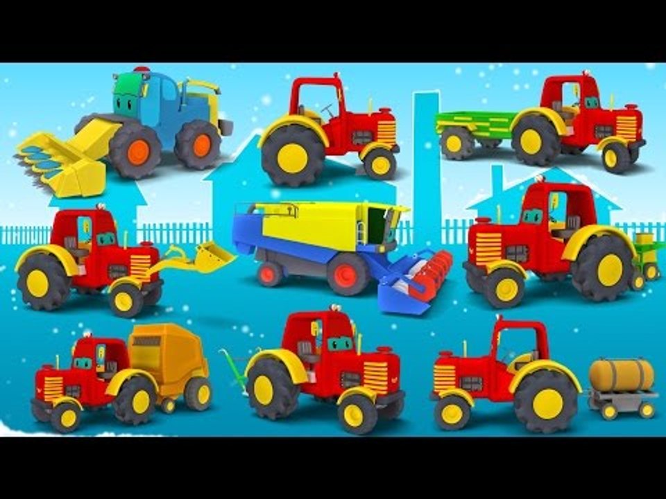 learn Farm Vehicles | Trucks For Kids | Learn Transport | kids videos ...