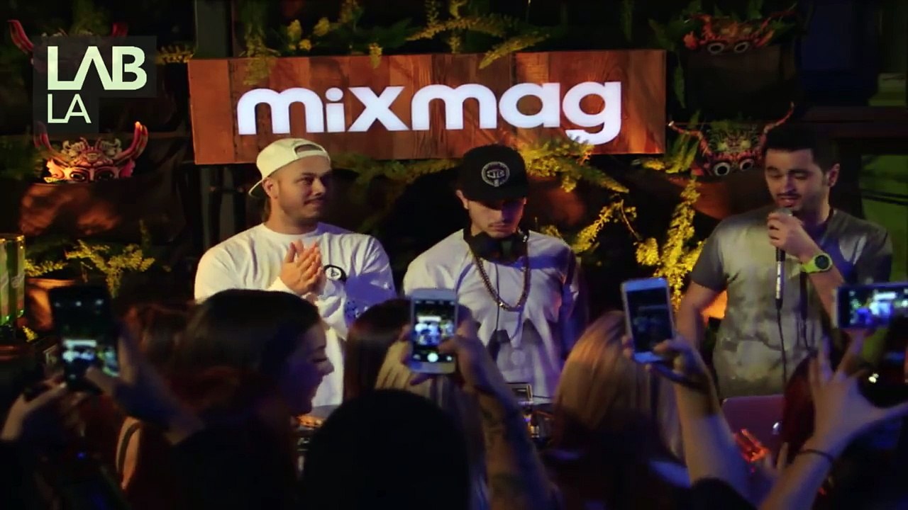FLOSSTRADAMUS trap and hip hop DJ set in The Lab LA_2