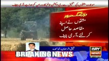 Army Chief General Raheel Sharif witnesses military exercises near Kharian