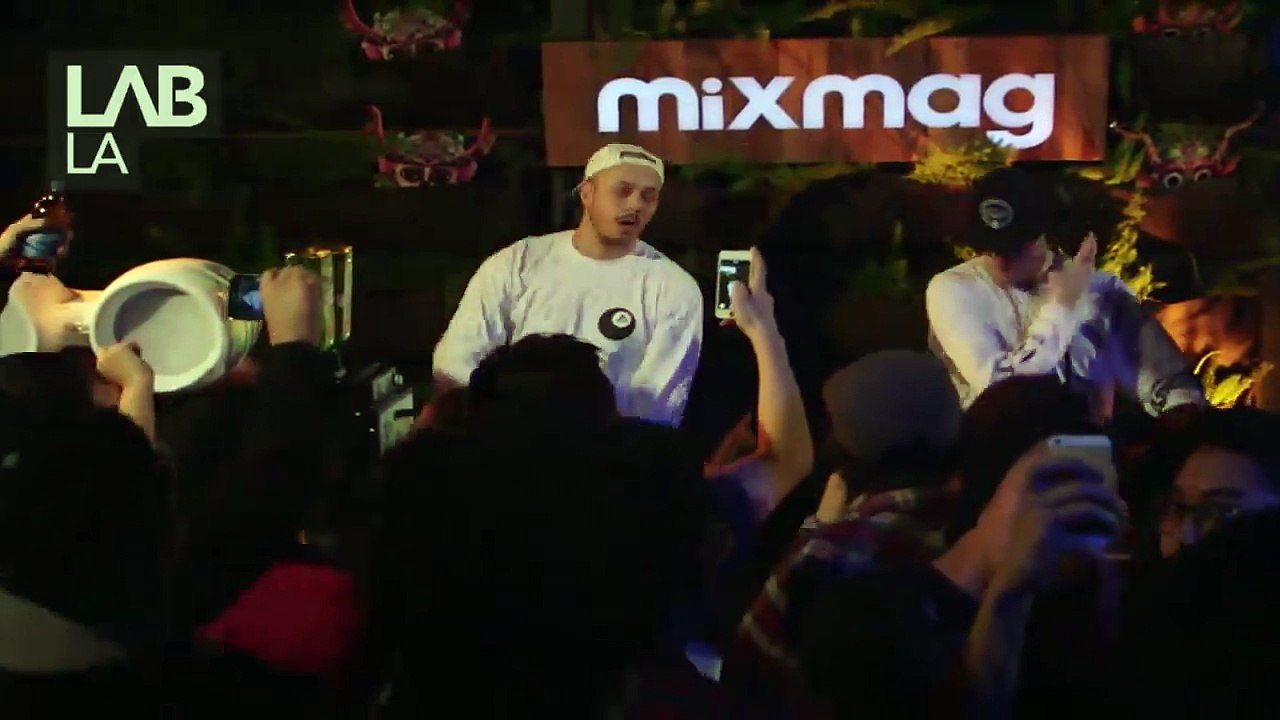 FLOSSTRADAMUS trap and hip hop DJ set in The Lab LA_79