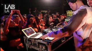 FLOSSTRADAMUS trap and hip hop DJ set in The Lab LA_92