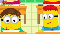 Minions Banana Hurts on Teeth Crying New Episodes! Finger Family Song Nursery Rhymes_34