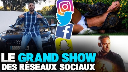 CR7 mort de peur, Benzema frime en voiture... le meilleur des réseaux sociaux !