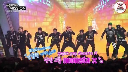[17.06.2015] Monsta X - MPD Görevi - Elle İttirme Oyunu (Türkçe Altyazılı)