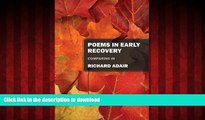 Buy book  Poems In Early Recovery: 