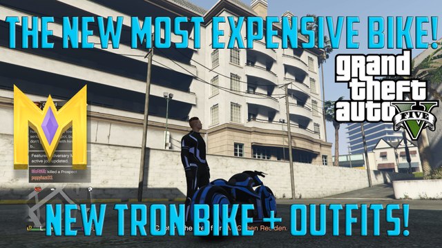 GTA 5 Online DLC - NEW Shotaro Bike - NEW Tron Bike Spending Spree + Showcase Shotaro DLC