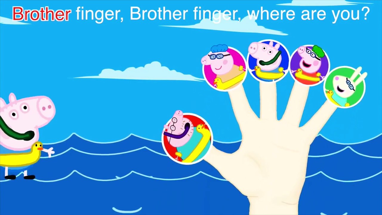 Peppa Pig Super Heroes Finger Family - Nursery Rhymes Lyrics and More_38